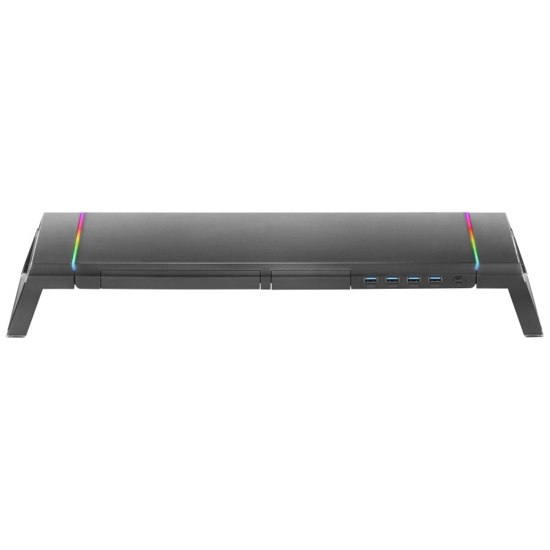 Mars Gaming MGS Soporte Monitor RGB Chroma USB Longitud Ajustable