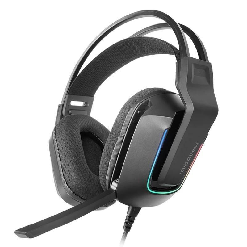 Mars Gaming MH-STRIKE Auriculares Alámbrico Diadema Juego Negro