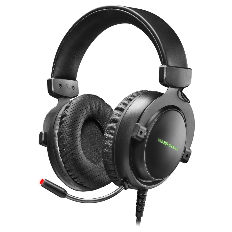 Mars Gaming MH4X auricular y casco Auriculares Alámbrico Diadema Juego Negro, Gris