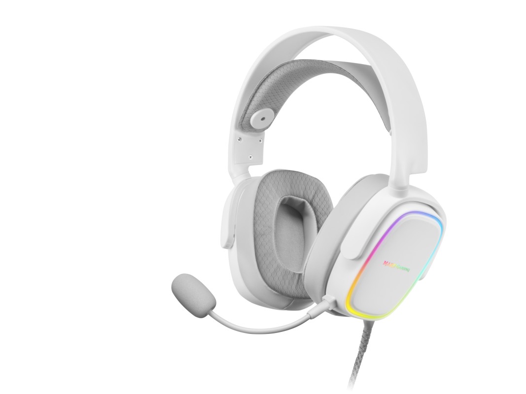 Mars Gaming MHAXW auricular y casco Auriculares Alámbrico Diadema Llamadas/Música Blanco