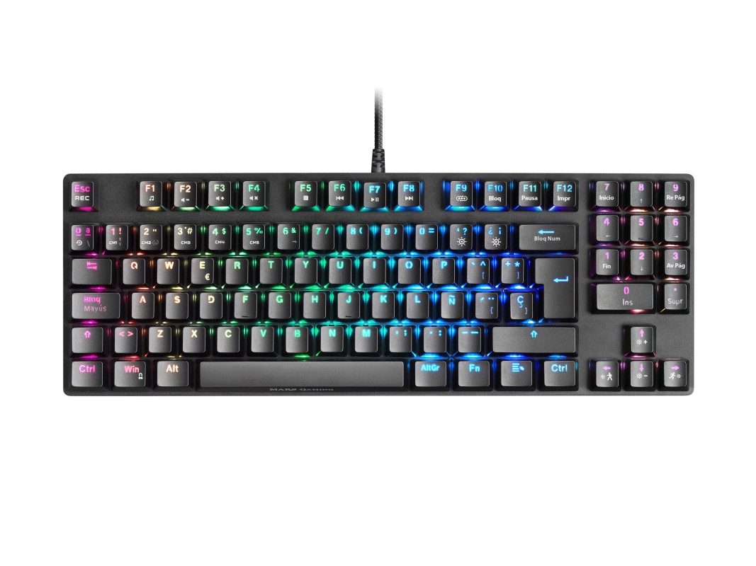 Mars Gaming MKREVO PRO teclado USB Español Negro