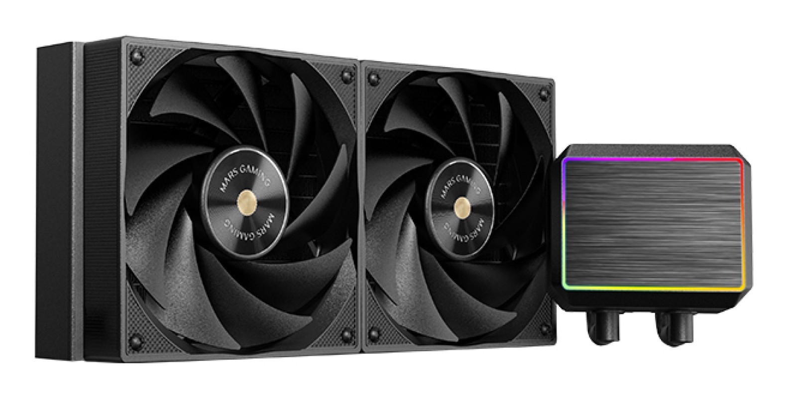 Mars Gaming ML-PROII240 Procesador Kit de refrigeración líquida 12 cm Negro 1 pieza(s)
