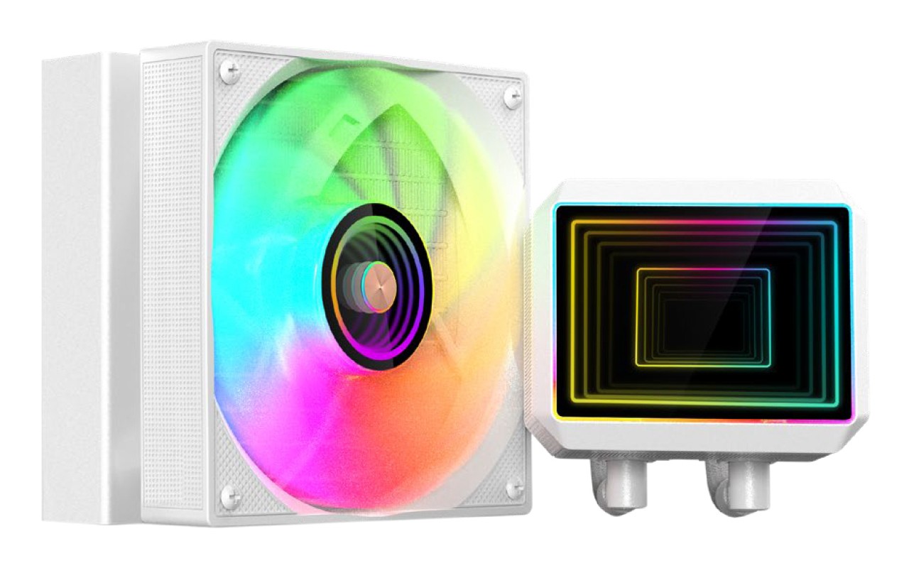 Mars Gaming ML-TWO120W Procesador Kit de refrigeración líquida 12 cm Blanco 1 pieza(s)