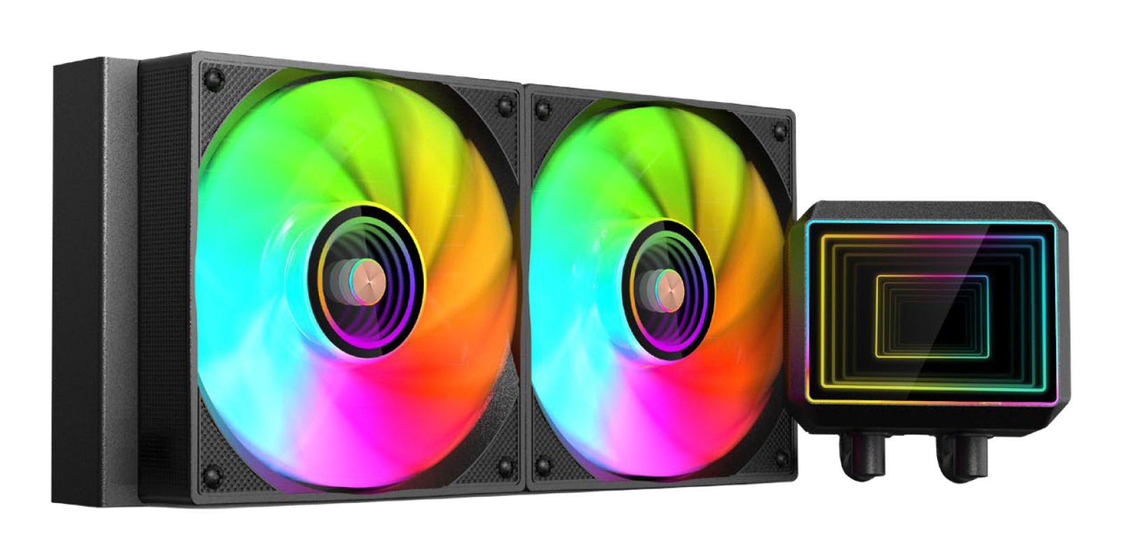 Mars Gaming ML-TWO240 Procesador Kit de refrigeración líquida 12 cm Negro 1 pieza(s)