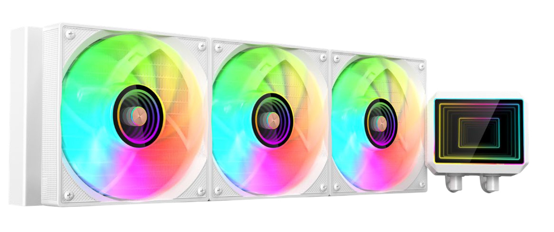 Mars Gaming ML-TWO360W Procesador Kit de refrigeración líquida 12 cm Blanco 1 pieza(s)