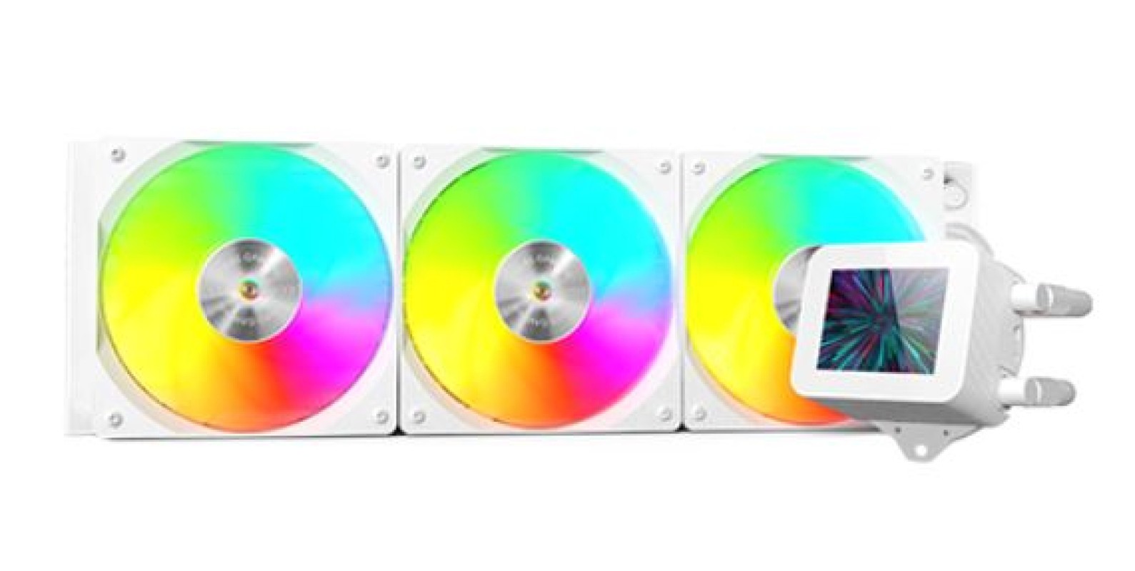 Mars Gaming ML-VISION360W Procesador Sistema de refrigeración líquida todo en uno 12 cm Blanco