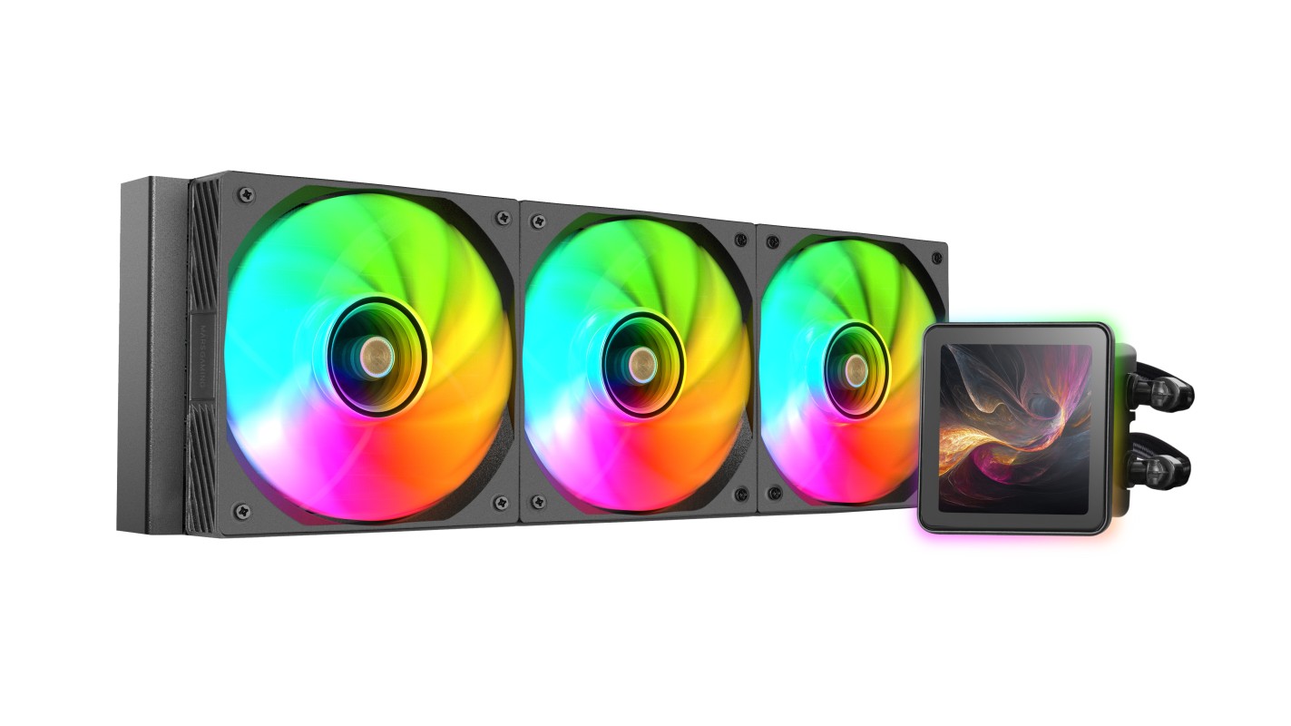 Mars Gaming ML-VISIONPRO360 Procesador Sistema de refrigeración líquida todo en uno 12 cm Negro 1 pieza(s)