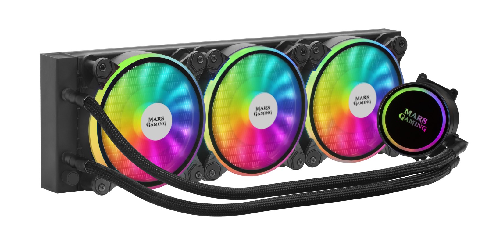 Mars Gaming ML360 Refrigeración Líquida TDP550W Negro