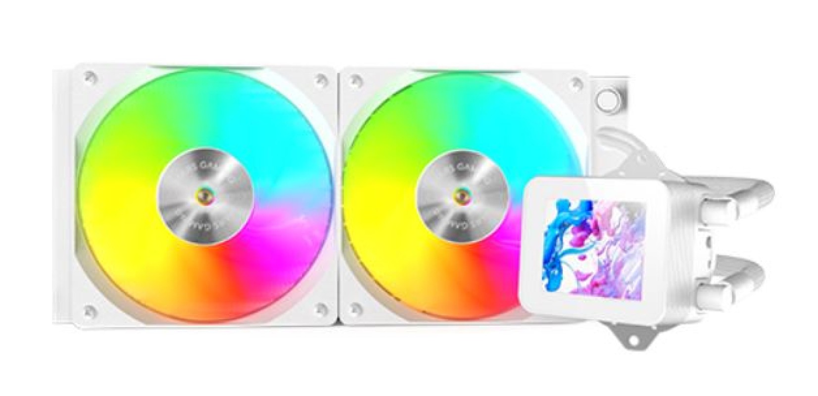 Mars Gaming MLVISION240W sistema de refrigeración para ordenador Procesador Sistema de refrigeración líquida todo en uno 12 cm Negro