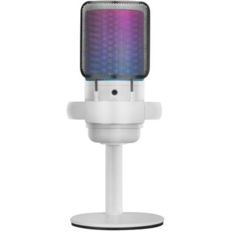 Mars Gaming MMIC-SE, Micrófono de Estudio Profesional ARGB, Ultra Alta Definición ADC 196kHz 24-bit, Soporte Antivibración + Filtro Pop de Malla Me