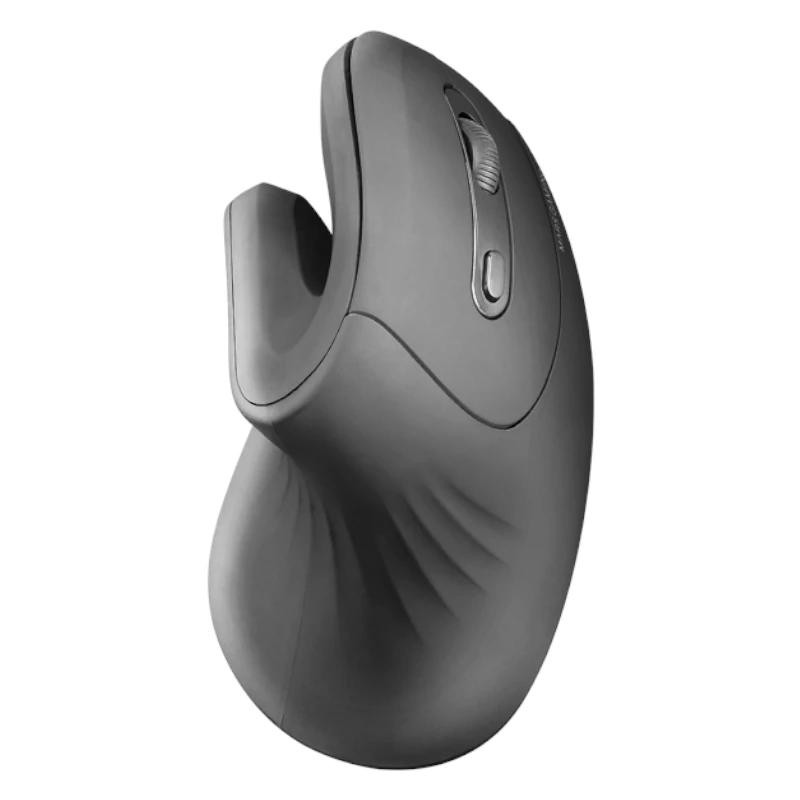 Mars Gaming MMW-ERGOPRO Negro, Ratón Inalámbrico Ergonómico Vertical, Diseño Plegado, Sensor Óptico 3200DPI, Switches Huano, Receptor Inalámbric