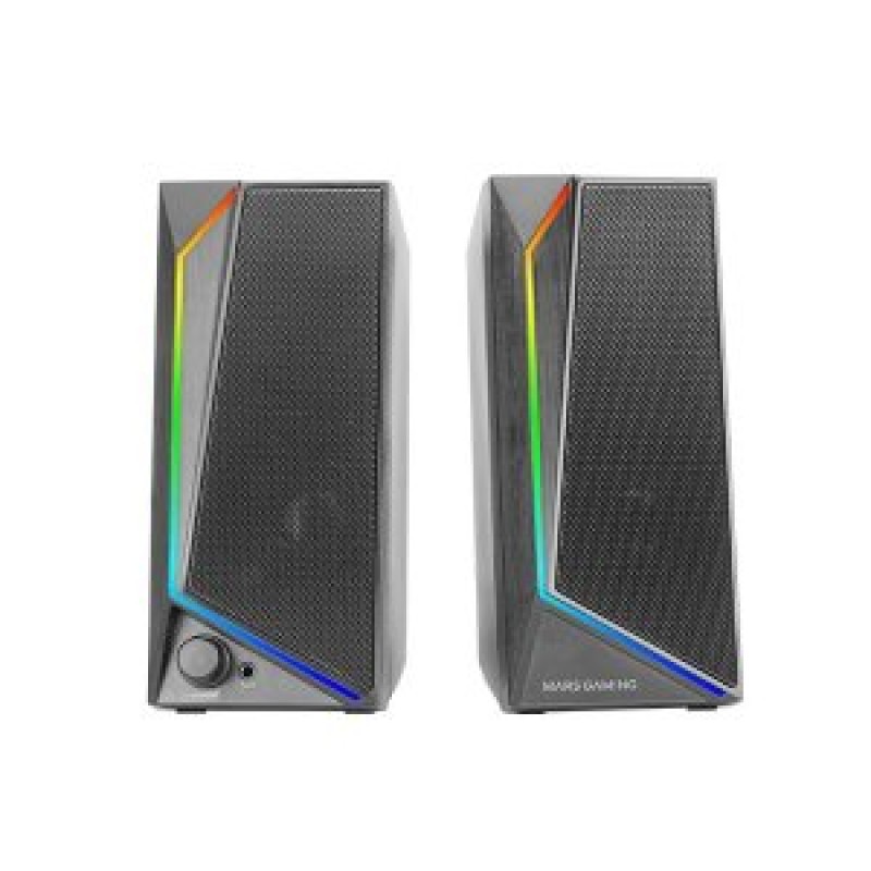 Mars Gaming MS72 altavoz Negro Alámbrico 15 W
