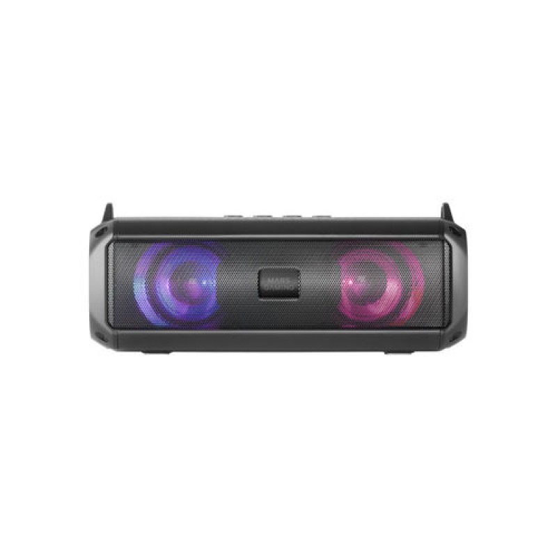Mars Gaming MSB-XT, Altavoz Portátil + Barra de Sonido 2en1, Iluminación RGB Dinámica, Sistema de Sonido 4 Drivers 20W, Altavoz Bluetooth 5.3 + AUX