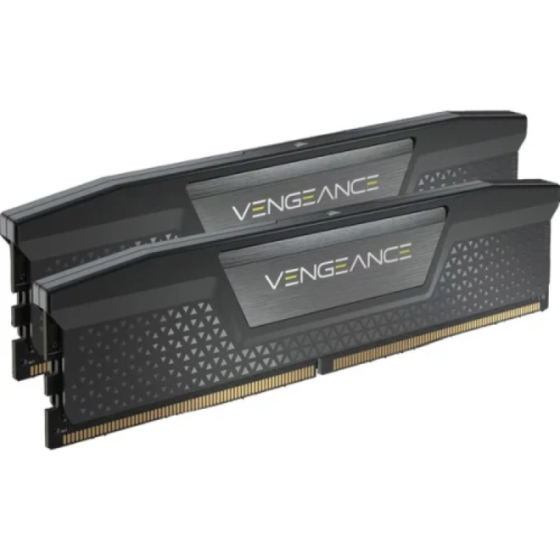 Memoria corsair 64 gb ddr5-6400 (2x 32 gb) negro, cmh64gx5m2d6000c40, vengeance rgb, intel xmp) cmh64gx5m2d6000c40