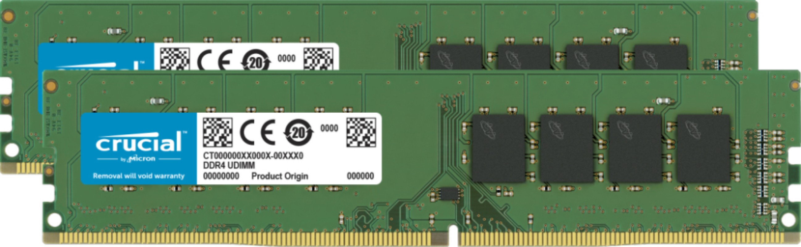 Memoria ram crucial 32gb kit 16gbx2 ddr4-3200 udimm