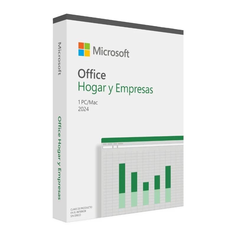 Microsoft office home and business 2024 pkc caja 1 pc. licencia perpetua. espaÑol.