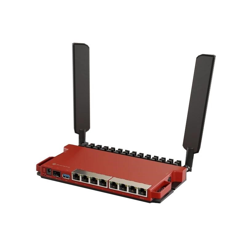 Mikrotik L009UiGS-2HaxD-IN router inalámbrico Gigabit Ethernet Banda única (2,4 GHz) Rojo