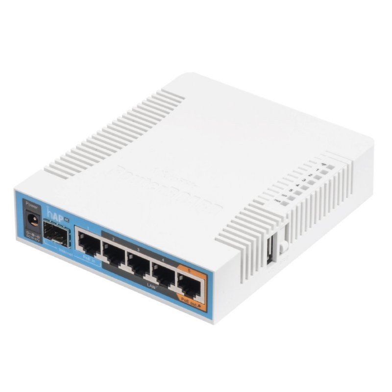 Mikrotik hAP ac 500 Mbit/s Blanco Energía sobre Ethernet (PoE)