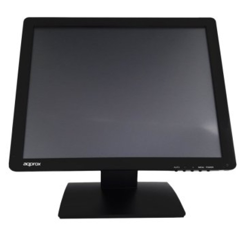 Monitor tÁctil approx appmt19w5 -19'/48.26cm-1280*1024 300cd/m2- 5ms 80º/70º grado definiciÓn lcd a+- vga/usb base estable
