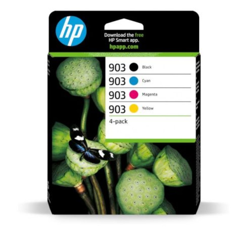 Multipack cartuchos tinta hp officejet pro 6900 -  903 negro cian magenta amarillo