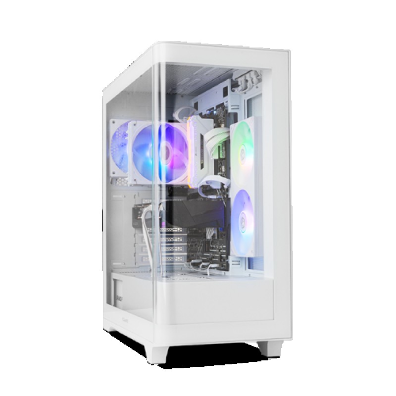 NOX Hummer ETHER Midi Tower Blanco