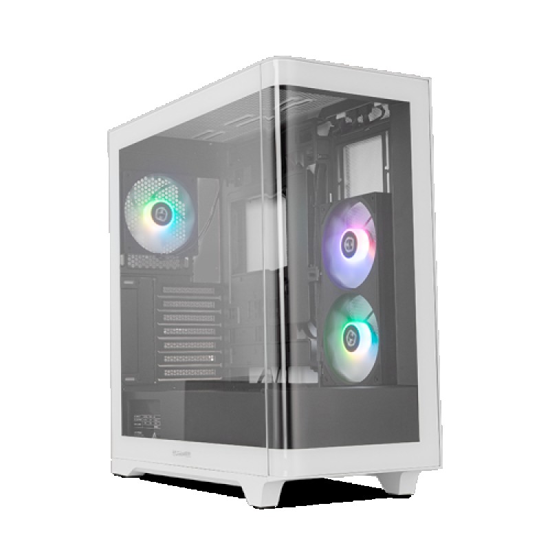 NOX Hummer ETHER Midi Tower Negro, Blanco