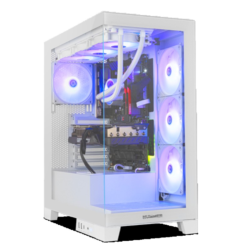 NOX Hummer Glock Midi Tower Blanco