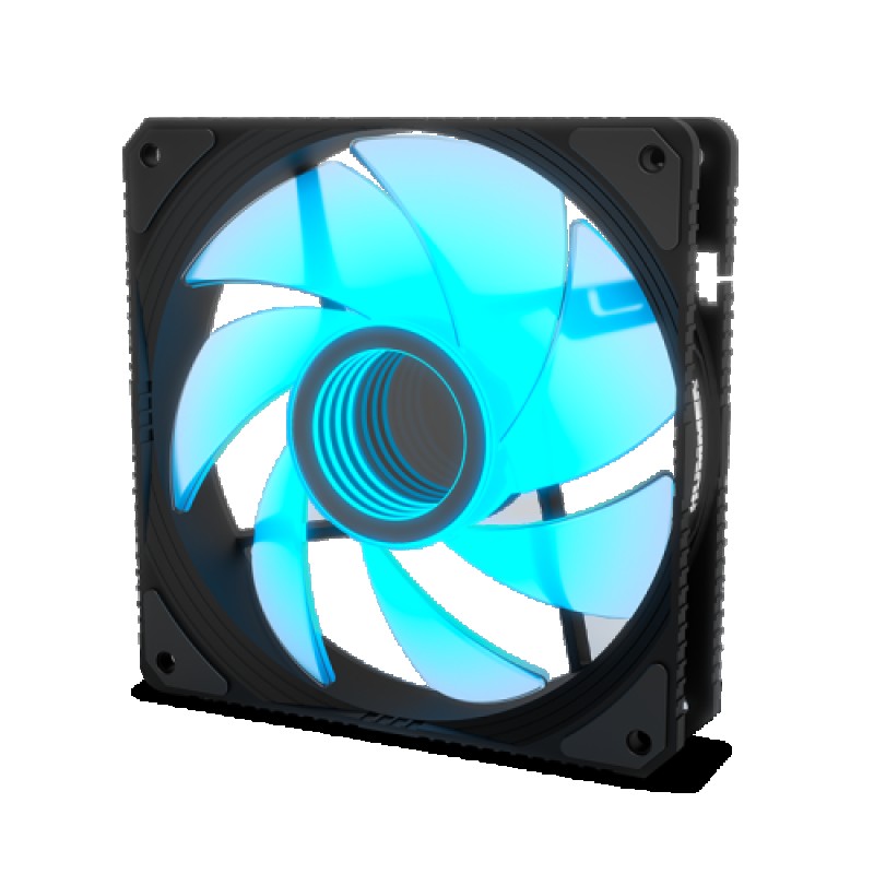 NOX Hummer M-FAN Carcasa del ordenador Ventilador 12 cm Translúcido 1 pieza(s)