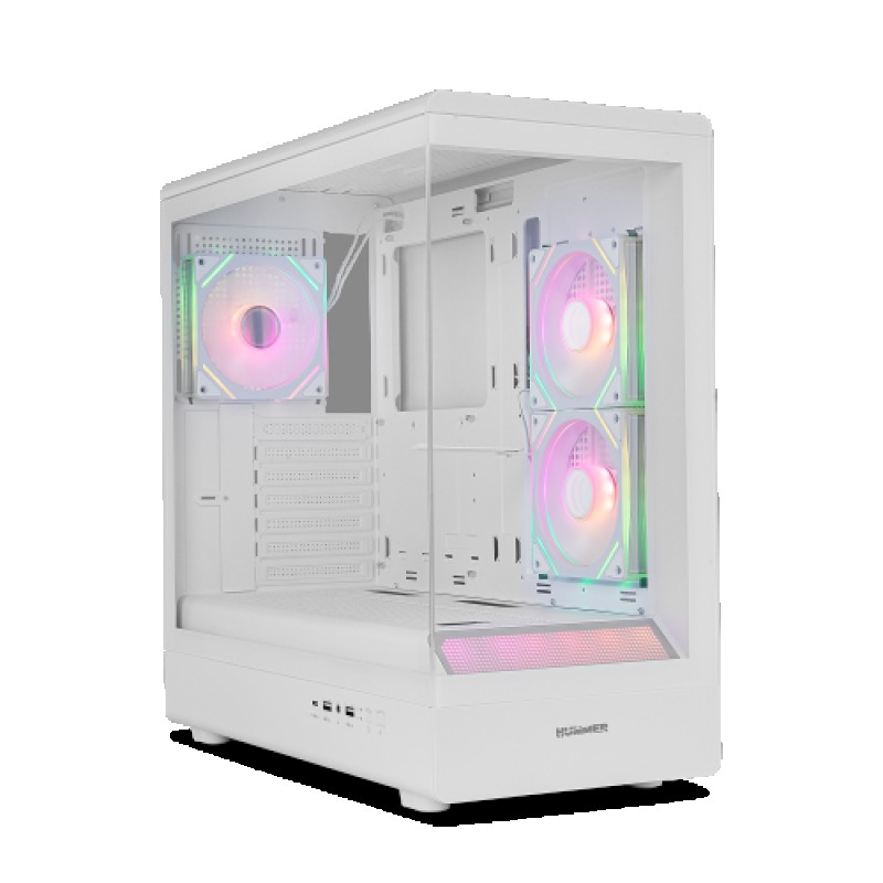 NOX Hummer NXHUMMERSIGNALBK Midi Tower Blanco