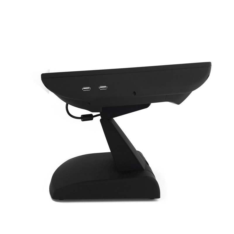 ORDENADOR TPV APPROX APPTPV03 MONITOR 15" TACTIL RESISTIVO (5hilos) CELERON J1900 4GB 64GB SSD VISOR INTEGRADO 6XUSB 2XSERIE 1XVGA 1XPS2 1XLP 1XRJ45 1
