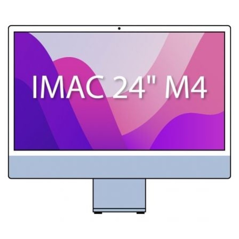 Ordenador All in One APPLE iMac - 24 4.5K · 16GB · 512GB SSD · MacOS · Azul