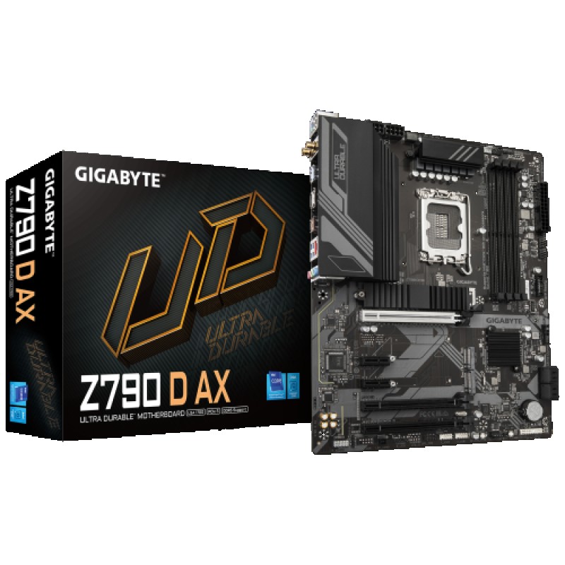 PB S1700 GIGABYTE Z790 D AX G10 4DDR5 PCI5.0 LAN2.5G 6XSATA3 3XM2 HDMI DP ATX