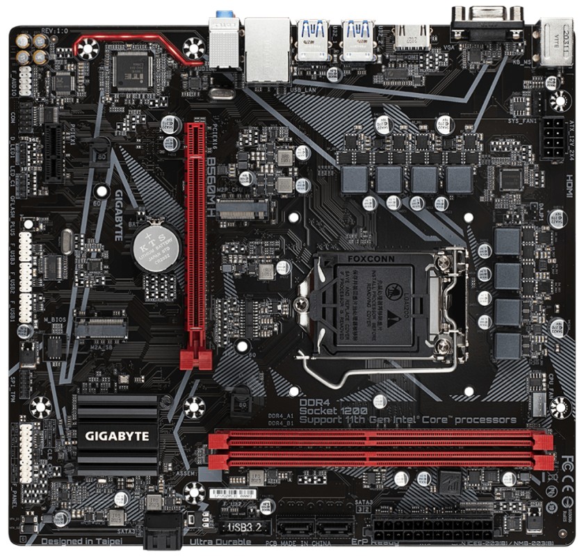 PLACA BASE GIGABYE B560M H 1200 MATX 2XDDR4