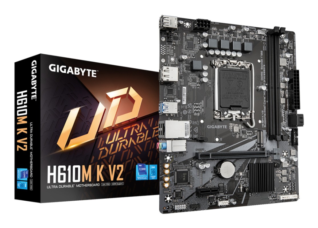 PLACA BASE GIGABYTE H610M K V2 1700 MATX 2XDDR5