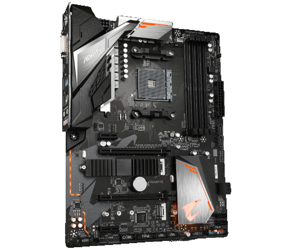 PLACA GIGABYTE B450 AORUS ELITE V2 AMD AM4 4DDR4 HDMI PCIE3.0 6SATA3 USB3.1 ATX