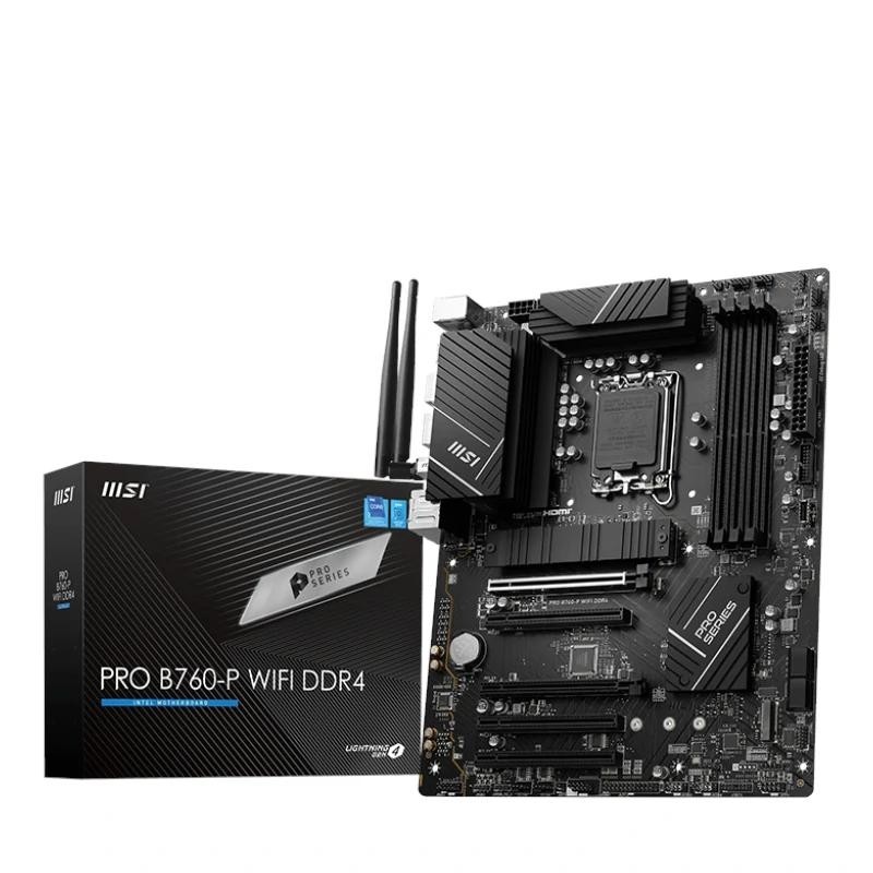 PLACA MSI PRO B760-P WIFI DDR4,INTEL,1700,B760,4DDR4,WIFI,MATX
