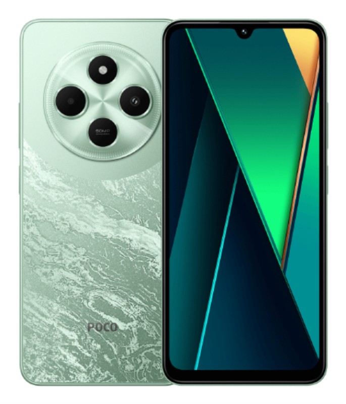 POCO C75 17,5 cm (6.88") SIM doble 4G USB Tipo C 8GB 256GB 5160 mAh Verde