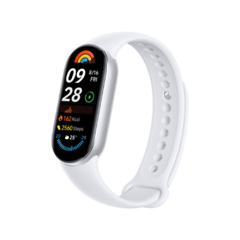 PULSERA INTELIGENTE XIAOMI MI SMART BAND 9 PANTALLA AMOLED 1,62" GLACIER SILVER