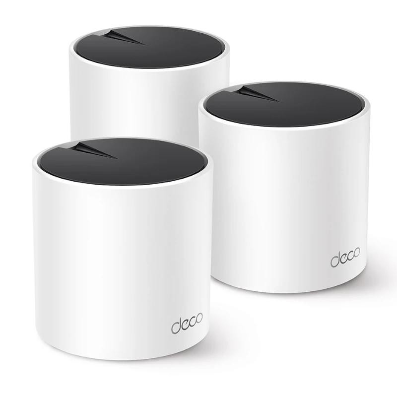 PUNTO DE ACCESO WIFI 6 MESH TP-LINK DECO X55 PACK 3u AX3000 2x2/HT160 2402Mbps + 2x2 574Mbps 2 ANTENAS 3P GIGA