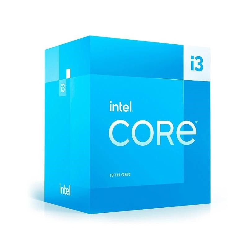 Procesador 1700 Intel Core i3 13100 - 3.4 Ghz - 4 núcleos - 8 hilos - 12 MB caché - Intel UHD Graphics 730 - Caja