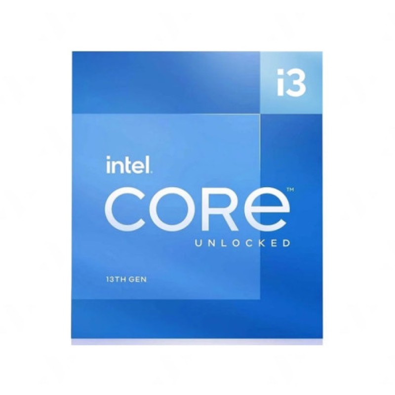 Procesador 1700 Intel Core i3 13100F - 3.4 Ghz - 4 núcleos - 8 hilos - 12 MB caché - Sin gráfica - Caja