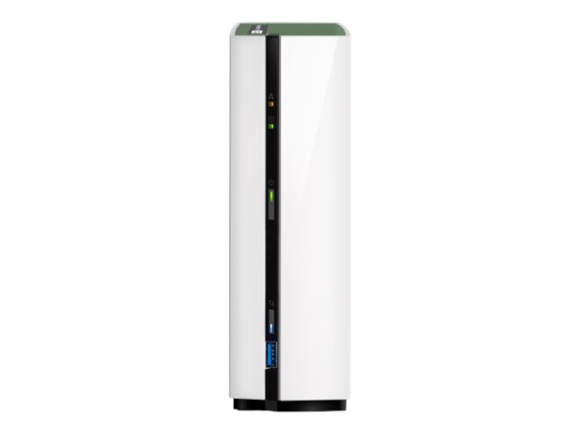 QNAP TS-128A servidor de almacenamiento NAS Mini Tower Ethernet Blanco RTD1295