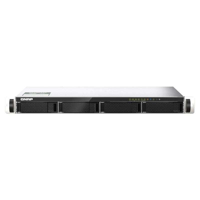 QNAP TS-435XEU NAS Bastidor (1U) Marvell CN9131 4GB DDR4 0 TB QNAP QTS Negro, Gris