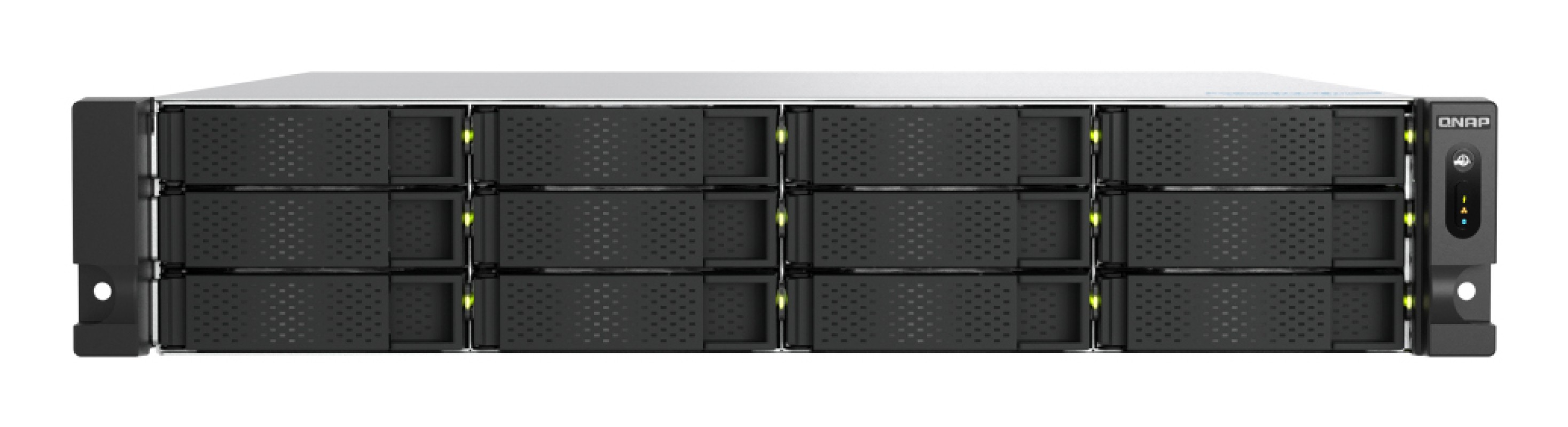 QNAP TS-H1277AXU-RP NAS Bastidor (2U) AMD Ryzen™ 7 32GB DDR5 0 TB QuTS hero Negro