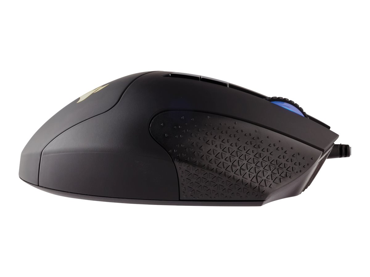 RATON CORSAIR USB GAMING SCIMITAR ELITE RGB OPTICO 16K DPI MOBA/MMO NEGRO
