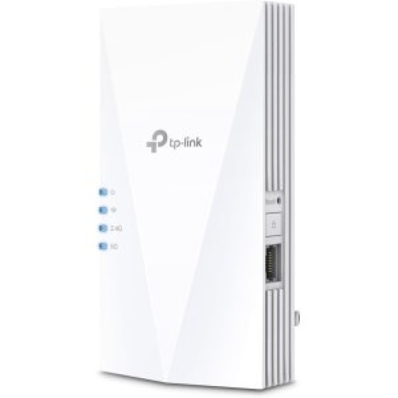 Range extender wifi 6 dualband tp-link re580x ax1500 300mb en 2,4ghz y 1200b en 5ghz 1xrj45 gb