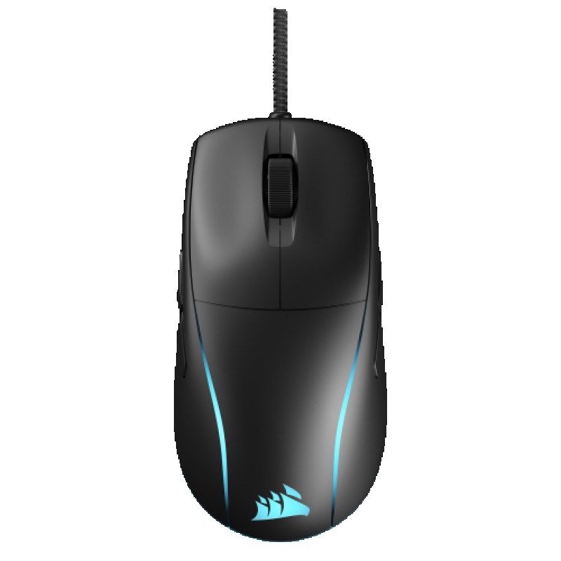 Raton corsair usb gaming m75 rgb 2 zonas ligero negro ch-930d010-eu