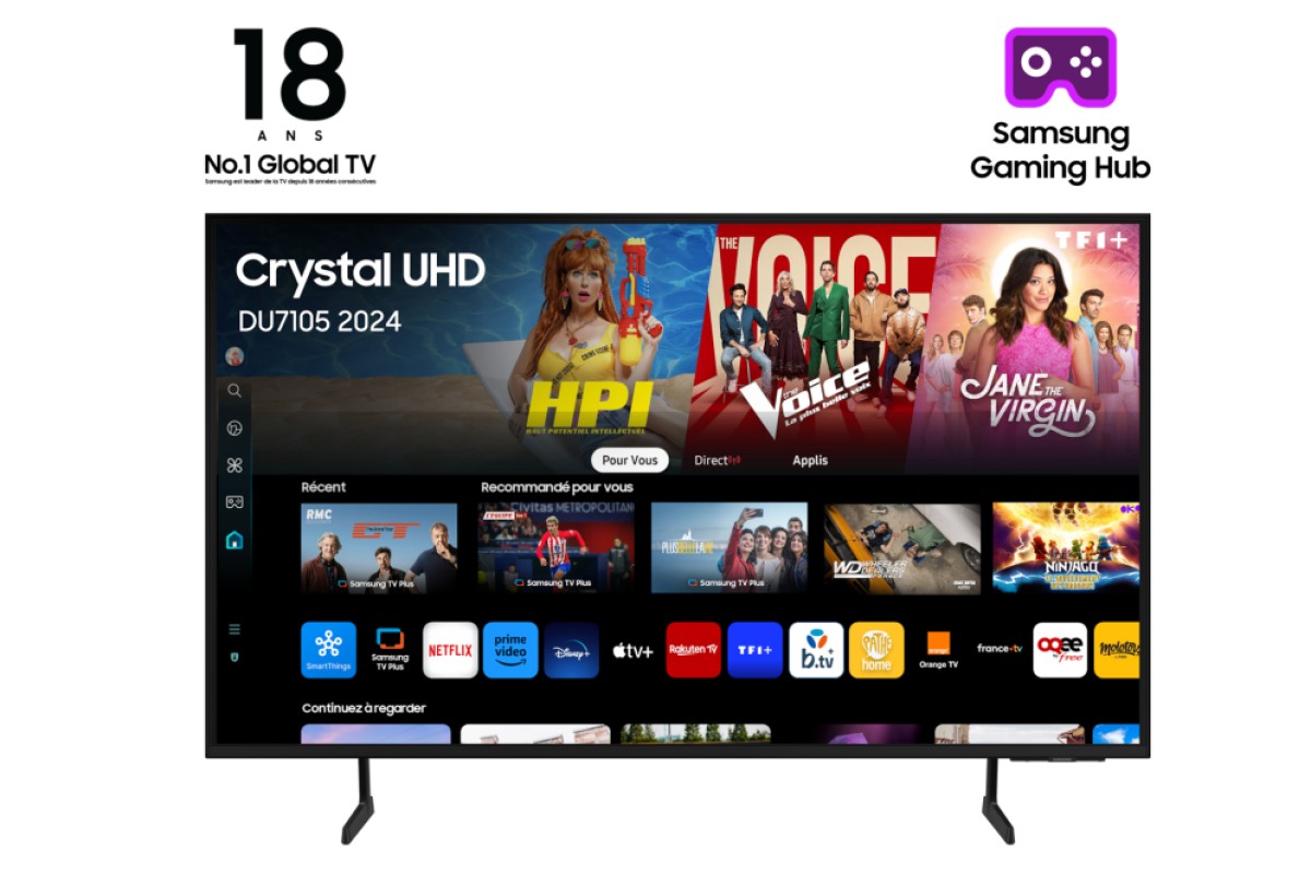 SAMSUNG TV 50 TU50DU7105 CRYSTAL UHD SMART TV BT