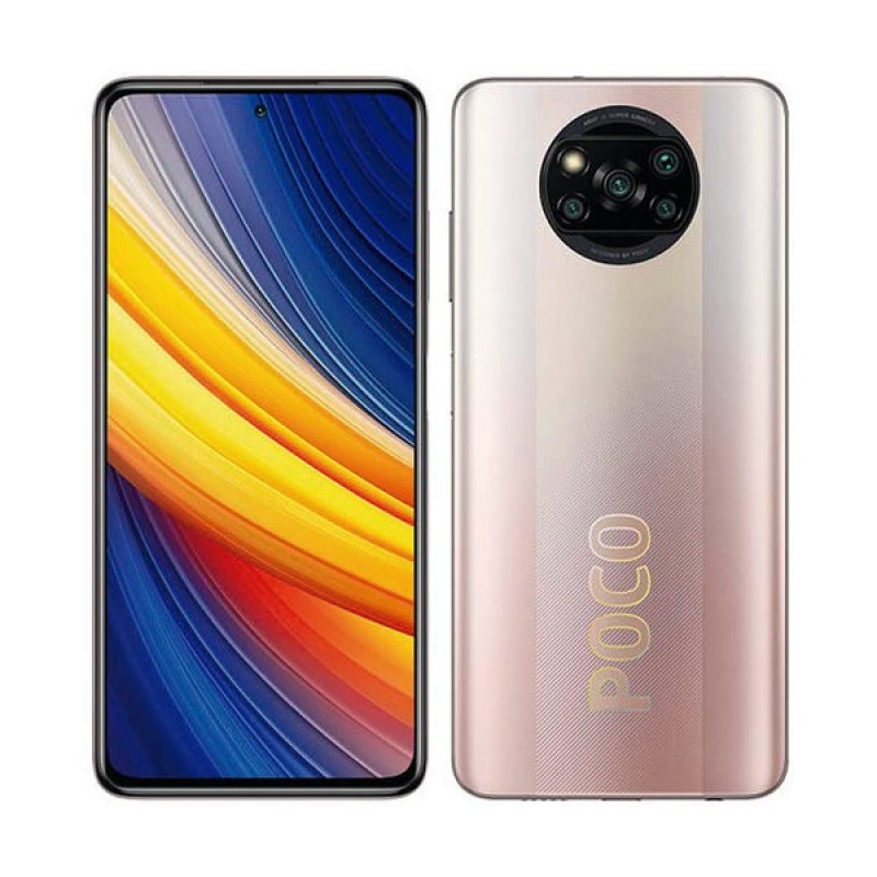 SMARTPHONE XIAOMI POCO X3 PRO 6.67"FHD+ SNAPDRAGON 860 8GB/256GB  48MPX / 20MPX NFC BATERIA 5160mAh COLOR BRONZE MATALICO