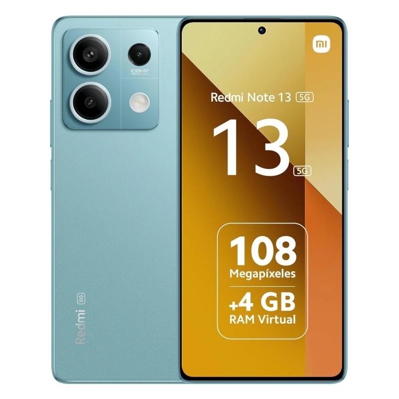 SMARTPHONE XIAOMI REDMI NOTE 13 5G 6,67" 6GB RAM 128GB ROM OCEAN TEAL